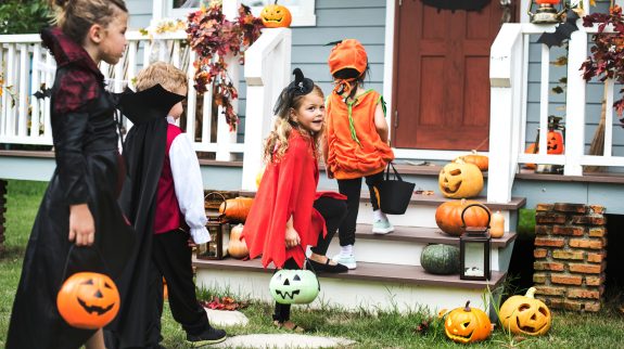 kids trick or treating