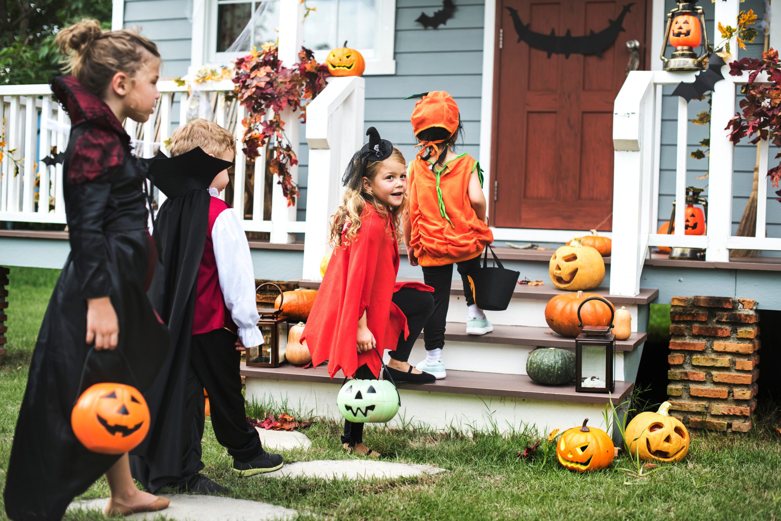 kids trick or treating